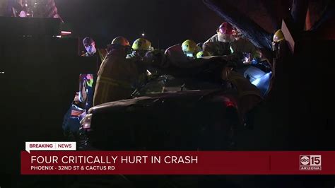 Pedestrian Injured in Two-Vehicle Crash near 32nd Street [Phoenix, AZ]